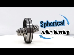 3600 r/min سرعت چرخش قفس مسن چرخدار استوانه ای SKF NJ222ECM