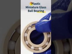 بلبرینگ پلاستیکی 6205 با رینگ‌های PEEK و ساچمه‌های ZrO2، بلبرینگ‌های شیار عمیق 25x52x15 میلی‌متر