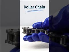 C2040 زنجیر غلتکی گام ضد زنگ 25.4 میلی متری فولاد ضد زنگ برای استفاده صنعتی نوار نقاله