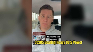 30205 غلتک مخروطی 25x52x16.25mm | برای محورهای چرخ خودرو و ماشین آلات سنگین