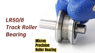 بلبرینگ غلتکی راهنما GUDEL V LR50/8 NPPU (بلبرینگ چرخ راهنمای دقیق V-Groove)