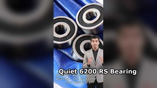 بلبرینگ شیار عمیق 6200 RS 10x30x9mm | بلبرینگ خودرو و صنعتی مهر و موم شده کم صدا