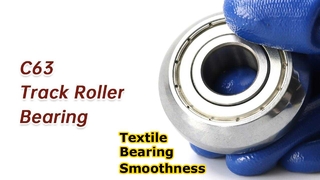 غلتک مسیر C63 (17x50x17.5mm): جزء راهنمای خطی ماشین نساجی