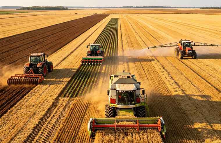 آخرین وبلاگ های شرکت در مورد Pillow Block Bearings in Agricultural Machinery: Full-Chain Guide from Tillage to Harvest