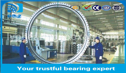 خرید Excavator slew ring slewing bearing EX120-3 ، حامل های توپ قطعه نازک تولید آنلاین