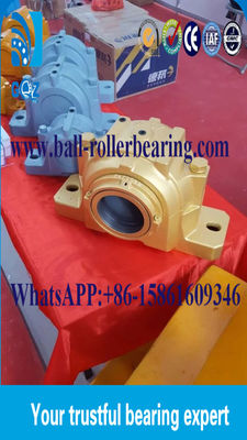 خرید رنگ زرد آبی SD Split Plummer Block Bearing Housing SD648 / 350 Kg تولید آنلاین