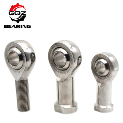 خرید یاتاقان انتهایی میله ای از جنس استنلس استیل GQZ SSIL8T/K M8 اتصال توپی خود روان کننده رزوه زن تولید آنلاین