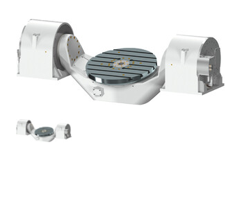 خرید HIWIN RAB‐630 Torque Motor Rotary Table دو طرفه پشتیبانی 2 محور مستقیم محور صفر واکنش سنگین 5 محور CNC Worktable تولید آنلاین
