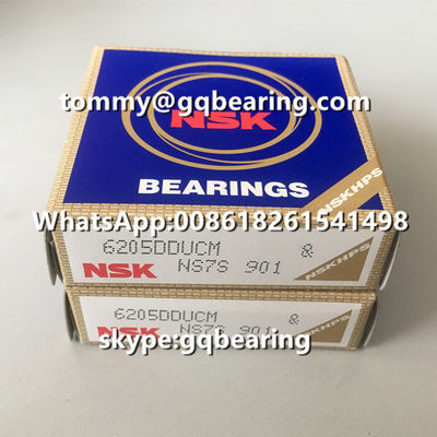 خرید ژاپنی ساخته شده است Gcr15 فولاد مواد NSK 6205DDU 6205DDUCM لاستیک مهر و موم شده گره عمیق گلوله ای تولید آنلاین