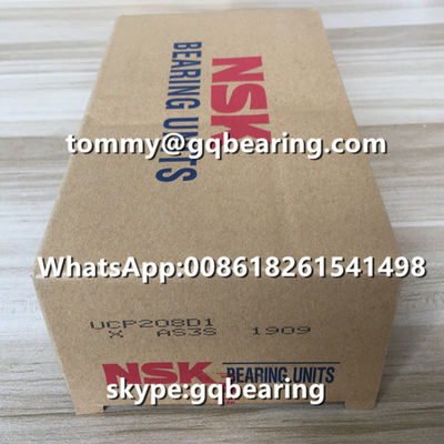 خرید مواد آهن ریخته شده از ژاپن NSK UCP208D1 دو بولت بالش بلوک بال بیئر تولید آنلاین