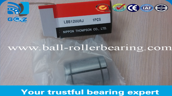 LM10AJ کروم استیل خطی بال لوله, خطی حرکت لوله LM25UU
