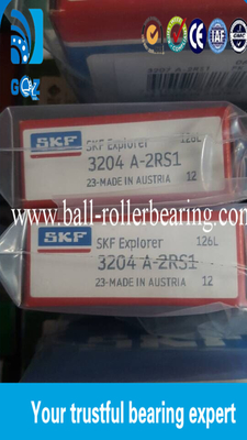 لوله های حرفه ای دو ردیف زاویه ای تماس 7205 ACD / P4A 25 * 52 * 15mm