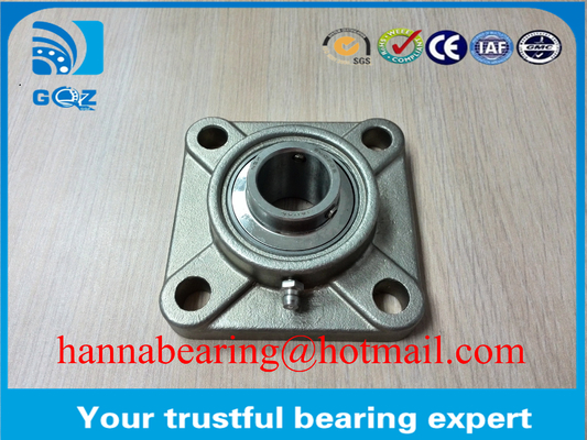 دوام طولانی چهار بولت Flanged خانه SSUCF203 بالش بلوک 17x86x33.3mm