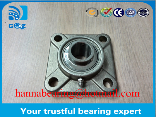 SSUCF204 بلوک بالش مربع حامل مواد فولاد ضد زنگ دقت بالا 20x86x33.3mm