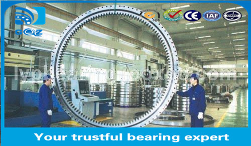 Excavator slew ring slewing bearing EX120-3 ، حامل های توپ قطعه نازک