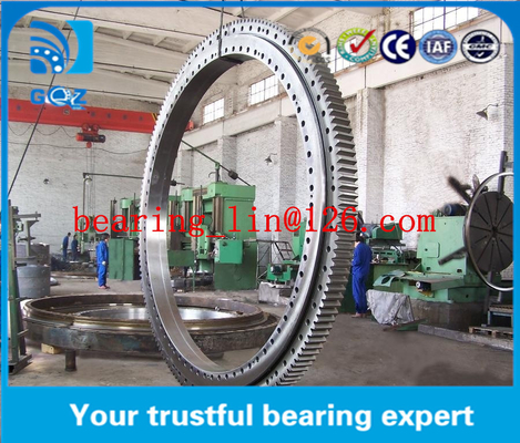 Excavator slew ring slewing bearing EX120-3 ، حامل های توپ قطعه نازک