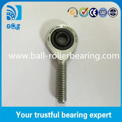 GAR6-DO Rod End Spherical Plain Bearing سفارشی شده با طول رشته دست راست 46.5mm