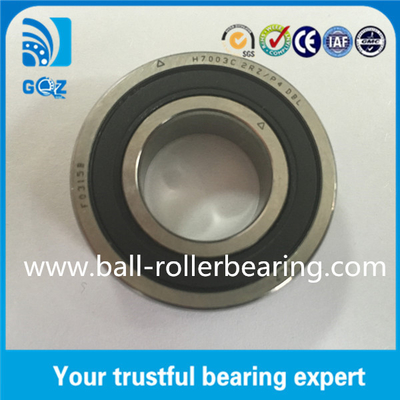 باز به عقب دو فلز زاویه ای تماس توپ پرت H7003C 2RZ/P4 DBL 17*35*10