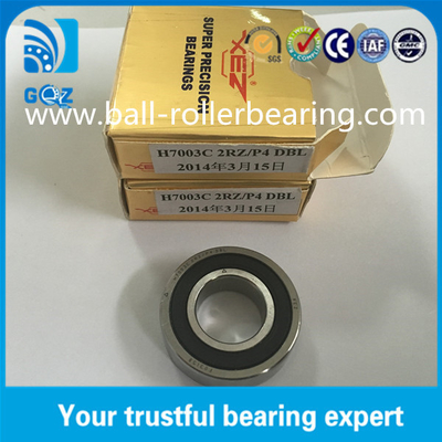 باز به عقب دو فلز زاویه ای تماس توپ پرت H7003C 2RZ/P4 DBL 17*35*10