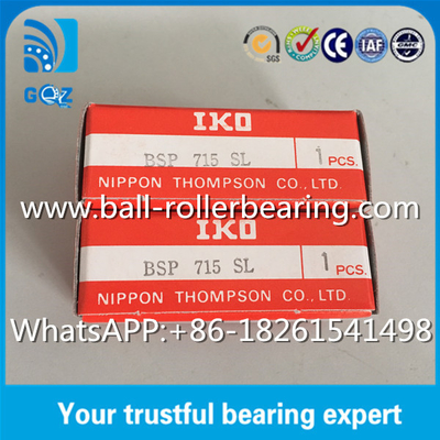 فولاد ضد زنگ IKO کوچک خطی بال بیئر راهنمای خطی BSP715SL