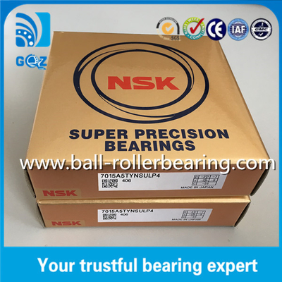 25 درجه زاویه تماس جهانی مطابقت NSK Super Precision Bearings 7005A5TYNSULP4