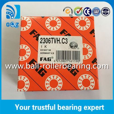 قفس نایلون دو ردیف FAG خود تراز کننده بال بیئر 2306-TVH C3