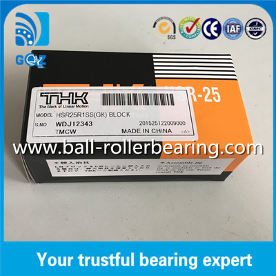 THK HSR25R1SS لوله کش خطی HSR -25 40mm لوله کش دقیق