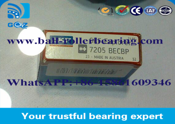 GCr15 7302BEP گوشه ای تماس توپ پرت اتومبیل های فولادی قفس پرت