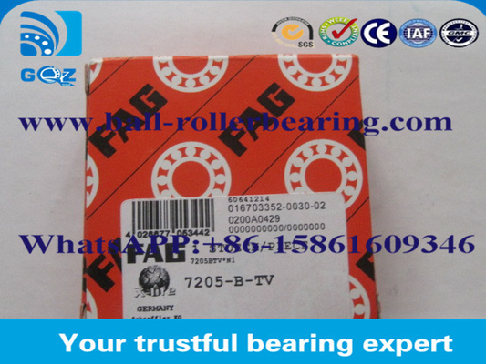 FAG 7205BTV محموله توپ تماس زاویه ای اندازه 25*52*15 محموله توپ ضد زنگ