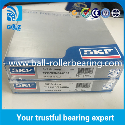 15 درجه زاویه تماس بالارینگ های بالارینگ با دقت بالا Skf 71911 CD / P4A