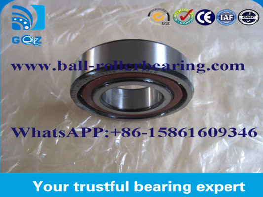 یک ردیف گوشه ای از لاغرهای توپ تماس 7207AC C3 / V1 V2 V3 سطح ارتعاش