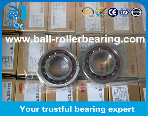 HCB7008-C-T-P4S اسپندل گوشه ای تماس بال لرینگ HCB7008.C.T.P4S NSK 40 x 68 x 15 میلی متر