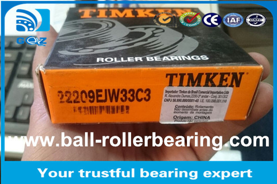 ABEC-3 بالابری کروی 22209 E برای رول های رولینگ 22209 CA/W33 بالابری 45X85X23 mm