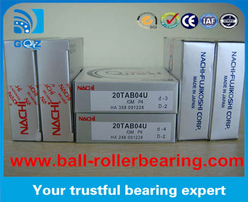 Nachi 20TAB04 تماس زاویه ای 20TAB04 ، 20*47*15mm قطر دقیق P4