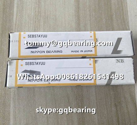 NB SEBS7AYUU اسلاید مینیاتوری نیپون SEBS7AY فولاد ضد زنگ مواد بلوک خطی دقیق