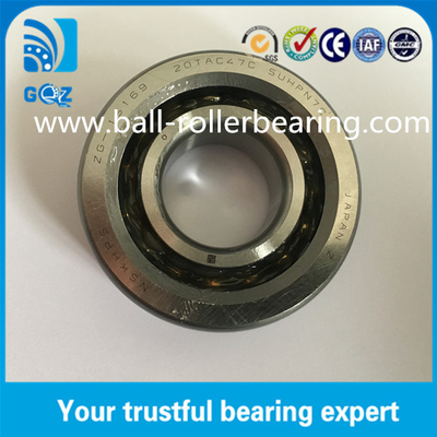 فوق العاده دقیق 25TAC62BSUC10PN7B توپ پیچ پشتیبانی پرتکن نقطه تماس 60 ° 25x62x15mm