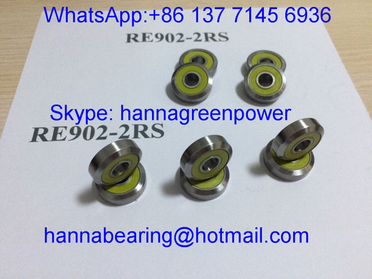RE701ZZ / RE701-2RS / BHJ13-C پرتوی رولر ردیابی / پرتوی شکاف عمیق 4x12.7x4mm