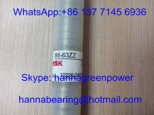 B6-63Z / B6-63ZZ / B6-63 محافظ فلزی کوچکی لگن های خودرو لگن های گلوله ای 6*16*5 میلیمتر