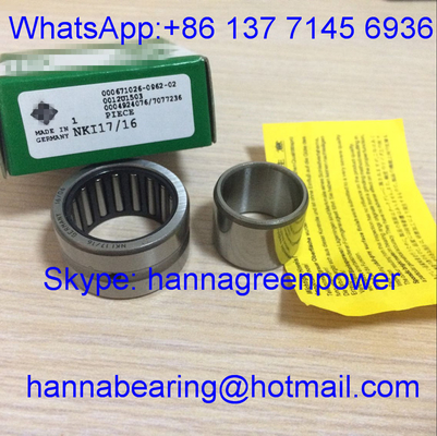 NKI17/16-XL / NKI17-16 نوع کار سبک لوله های سوزن کوچک با سوراخ روغن 17 * 29 * 16 میلی متر