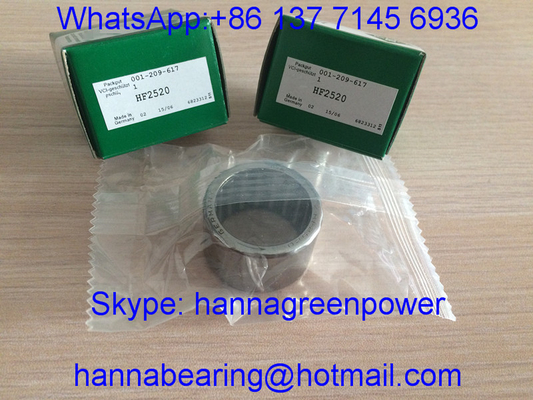 HF2520 کلچ رولر جام کشیده شده / نرد رولر حامل با فولاد بهار ، 25 * 32 * 20mm