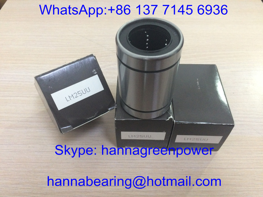 LM25UU / LBD25UU / LM25UU-OP حرکت خطی لوله نورد / بش خطی 25*40*59mm