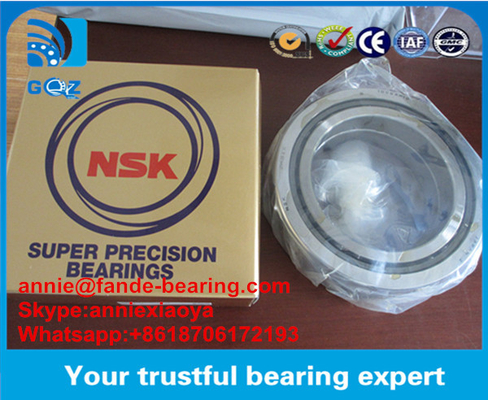 سرعت بالا دقیق NSK موتور محور 45BNR10S گوشه ای تماس توپ محور 45 * 75 * 16mm