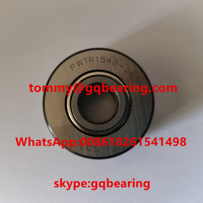 PWTR1542-2RS غلات رولر با ظرفیت بالا Gcr15 فولاد مهر و موم شده 15x42x19mm