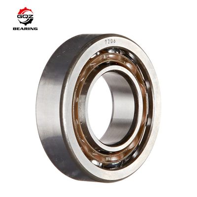 25 درجه زاویه تماس قفس رزین فنولیک 7204AC زاویه ای تماس توپ 20 * 47 * 14mm
