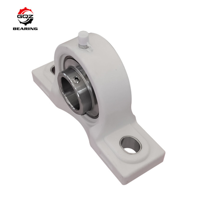 38.1mm سوراخ UCP208-24 مواد POM واحد های خانه پلاستیکی UCP208-24 استیل ضد زنگ بالش بلوک بال