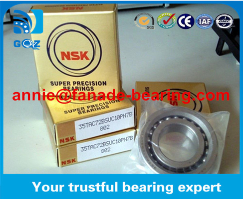 NSK 30TAC62BDBC10PN7A بال پیچ پشتیبانی بال پرت زاویه ای تماس بال پرت