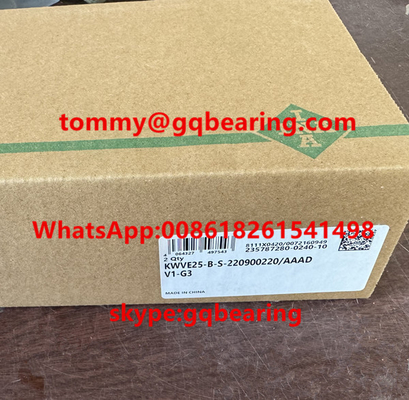 INA KWVE25-B-S-V1-G3 چهار ردیف خطی کوله گاراژ تنگ نوع بلوک خطی