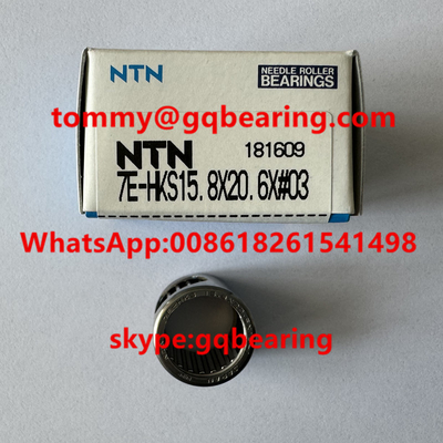 مواد فولاد کروم NTN 7E-HKS15.8X20.6X19-1 7E-HKS15.8X20.6X#03 کشش چرخ دار سوزن جام