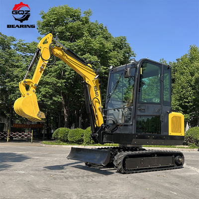 R340 دوامدار 2 تن کشاورزی میکرو Excavator مینی Digger کوچک هیدرولیک خزنده ماشین حفاری برای فروش