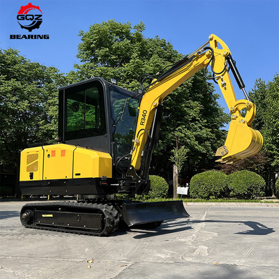 R340 دوامدار 2 تن کشاورزی میکرو Excavator مینی Digger کوچک هیدرولیک خزنده ماشین حفاری برای فروش